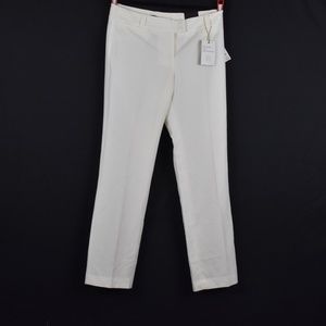 NWT Zac & Rachel New Winter White Size 8 Slim Leg Pants